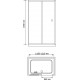 Душевая дверь в нишу RGW Classic CL-12 (1160-1210)x1850 стекло шиншилла