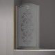 Шторка на ванну Sturm Juwel 90 см decor bronze L