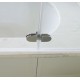 Шторка на ванну GuteWetter Lux Pearl GV-102 правая 90 см стекло бесцветное, профиль хром