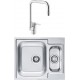 Комплект  Мойка кухонная Alveus Line 50 + Смеситель VitrA Single sink mixer A42388EXP для кухонной мойки