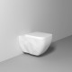 Унитаз подвесной Bien Kristal безободковый + держатель туалетной бумаги в подарок