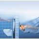 Комплект  Унитаз подвесной Gustavsberg Hygienic Flush WWC 5G84HR01 безободковый + Система инсталляции для унитазов Grohe Rapid SL 38775001 4 в 1 с кнопкой смыва