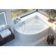 Акриловая ванна Excellent Aquarella 150x100, правая + каркас в подарок