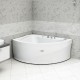 Акриловая ванна Radomir Альбена Специальный Chrome 168x120 левая