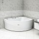 Акриловая ванна Radomir Альбена Специальный Chrome 168x120 правая