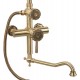 Душевая стойка Bronze de Luxe 10120DR + крючок в подарок
