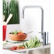 Комплект  Мойка кухонная Florentina Оптима OP.400.400 + Смеситель VitrA Single sink mixer A42388EXP для кухонной мойки