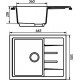 Комплект  Мойка кухонная Marrbaxx Катрин Z151Q007 хлопок + Смеситель Marrbaxx MG-006Q007 для кухонной мойки