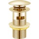 Донный клапан для раковины Cezares CZR-SAT6-03 золото