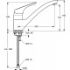Смеситель Ideal Standard Cerasprint New B5344AA для кухонной мойки
