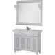 Мебель для ванной Aquanet Валенса 110 белый краколет/серебро