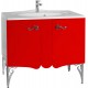Мебель для ванной Bellezza Эстель 90 красная