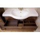 Мебель для ванной Акватон Идель 105 дуб шоколадный