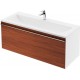 Мебель для ванной Ravak Clear 100 белая/вишня
