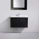 Мебель для ванной BelBagno Atria 83 nero lucido