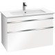 Мебель для ванной Villeroy & Boch Venticello 80 A92501 glossy white