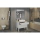 Мебель для ванной Comforty Лондон 90-2 белый глянец