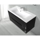 Мебель для ванной BelBagno Marino 100 nero lucido