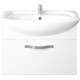 Мебель для ванной 1MarKa Вита 65П с 1 ящиком, белый глянец