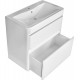 Мебель для ванной Style Line Атлантика 80 Люкс Plus, напольная, белая