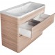 Мебель для ванной Style Line Атлантика 100 Люкс Plus, подвесная, ясень перламутр