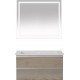 Мебель для ванной Misty Кантри 105 дуб галифакс белый