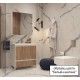 Мебель для ванной Velvex Klaufs 60.2D.1Y белая, шатанэ, напольная