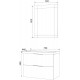 Мебель для ванной Marka One Liriya 75П wood
