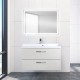 Мебель для ванной BelBagno Aurora 90 pietra bianca