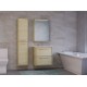 Мебель для ванной Raval Frame 60 дуб сонома, подвесная