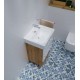 Мебель для ванной 1MarKa Tera 60Н напольная, дуб сонома