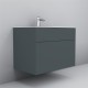 Мебель для ванной Am.Pm Inspire V2.0 80 графит матовый
