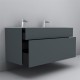 Мебель для ванной Am.Pm Inspire V2.0 120 графит матовый