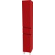 Шкаф-пенал АВН Фиджи 35 R, напольный, красный, с бельевой корзиной