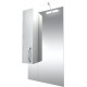 Зеркало-шкаф Triton Кристи 60 L с подсветкой, удлиненный, белый