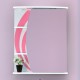 Зеркало-шкаф Misty Каролина 60 R розовое стекло