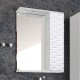 Зеркало-шкаф Style Line Папирус 60/С Люкс, белый