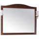 Зеркало ASB-Woodline Салерно 105 со светильниками, орех антикварный