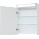 Зеркало-шкаф Dreja Max 60 с подсветкой, белый глянец