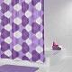Штора для ванной Ridder Triangle 33363 фиолетовый